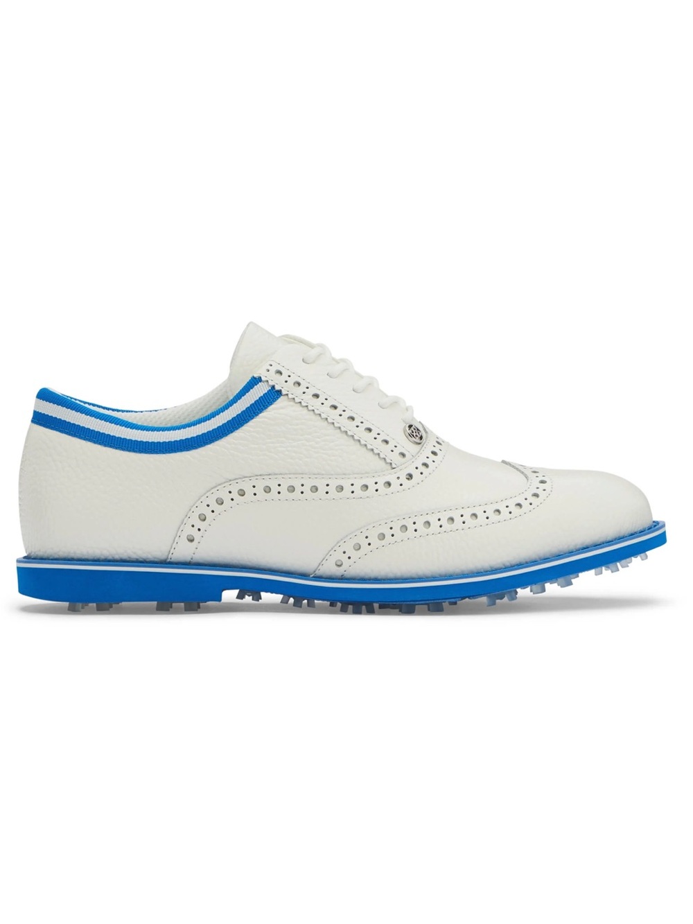 G/FORE Womens Grosgrain Brogue Gallivanter Golf Shoes - Snow/Racer
 Wingtip